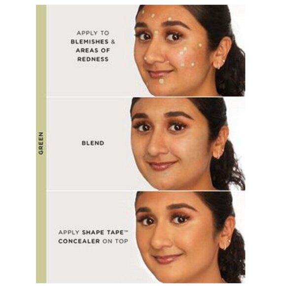 Tarte Shape Tape Color Corrector - Green 0.2 fl oz - Picture 2 of 4